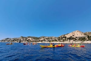 Marseille: Côte Bleue Calanques Half-Day Kayak Tour