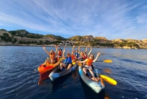 Marseille: Côte Bleue Calanques Half-Day Kayak Tour