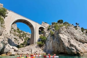 Marseille: Côte Bleue Calanques Half-Day Kayak Tour