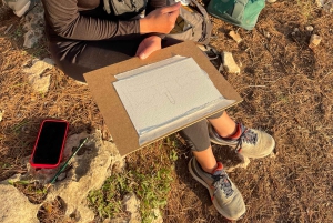 Marseille: Creative hike with watercolor and sketching on the Côte Bleue