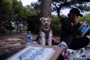 Marseille: Creative hike with watercolor and sketching on the Côte Bleue
