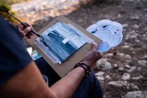 Marseille: Creative hike with watercolor and sketching on the Côte Bleue
