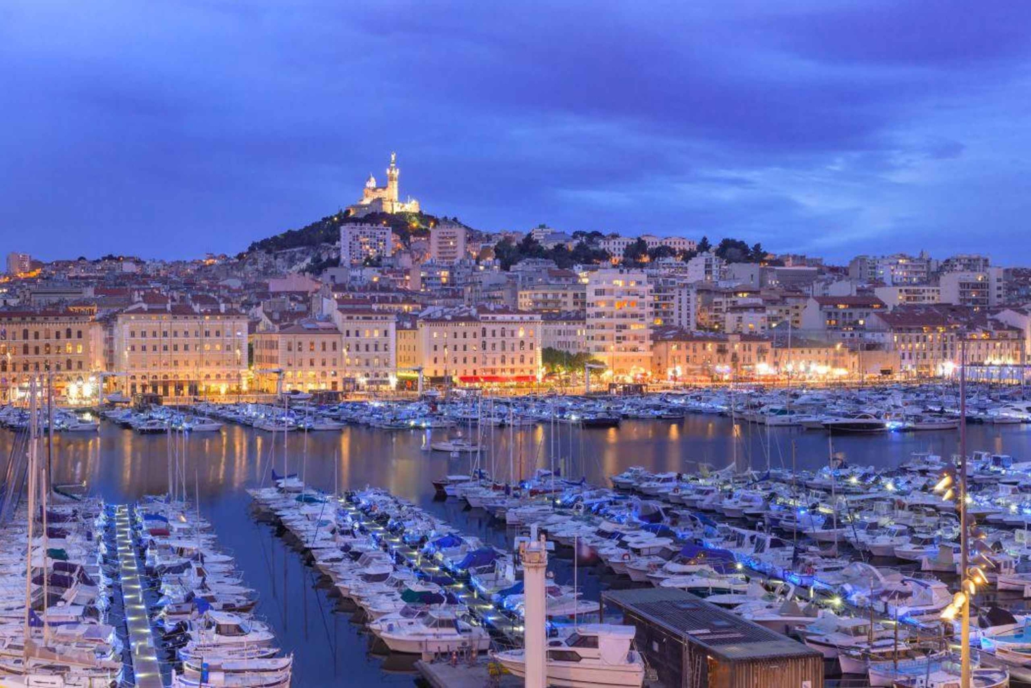 Marseille: Night Lights Private Tour