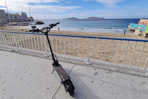 Marseille: Self-Guided Smartphone Tour by E-Scooter