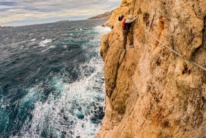 Marseille : Sormiou Via Corda in the Calanques - Level 1