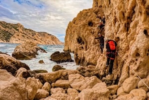 Marseille : Sormiou Via Corda in the Calanques - Level 1