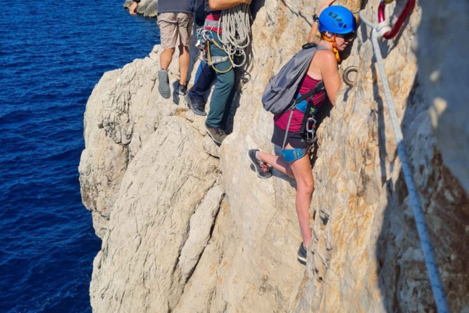 Marseille : Via Ferrata in the calanque of Sormiou