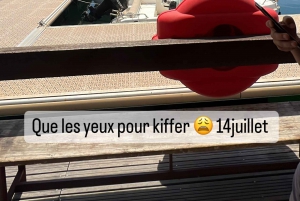 Marseille:Vieux Port, Notre Dame de la Garde,Soleil Couchant