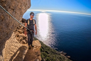 Multi Pitch Climb Session in the Calanques near Marseille