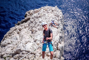Multi Pitch Climb Session in the Calanques near Marseille