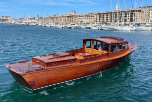 Vintage sunset boat tour of Marseille - small groups (2h)