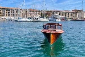 Vintage sunset boat tour of Marseille - small groups (2h)