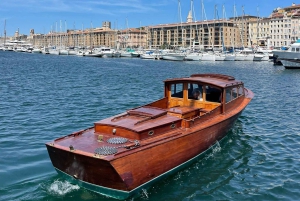 Vintage sunset boat tour of Marseille - small groups (2h)