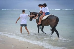 1 hour horseback riding on the island