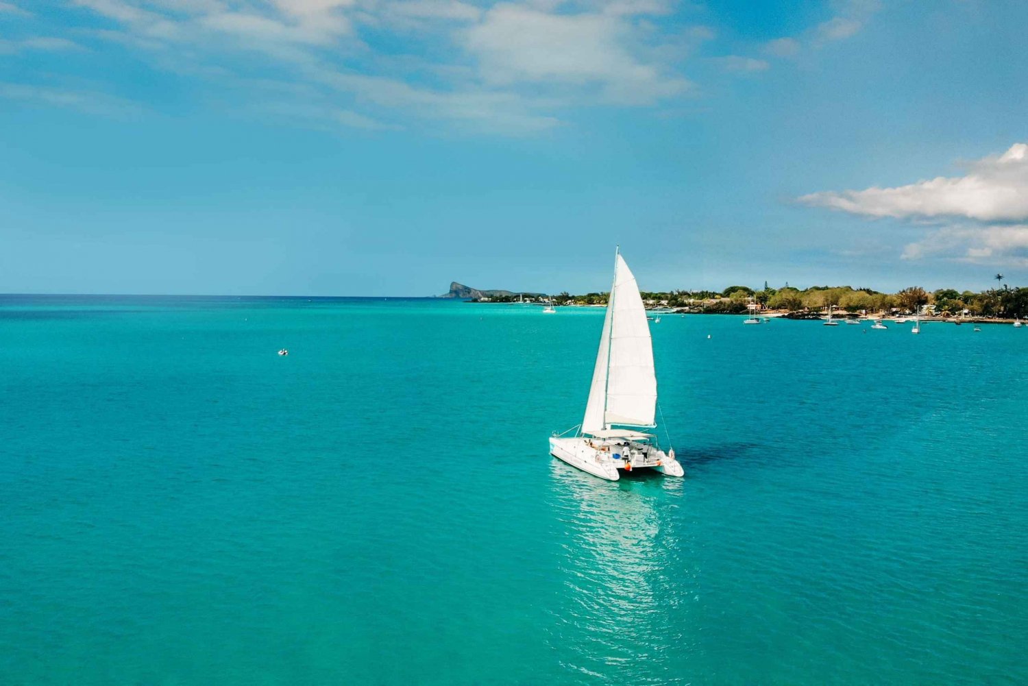 3North Islands Cruise,Island Lunch & Snorkeling Coin de Mire in Mauritius