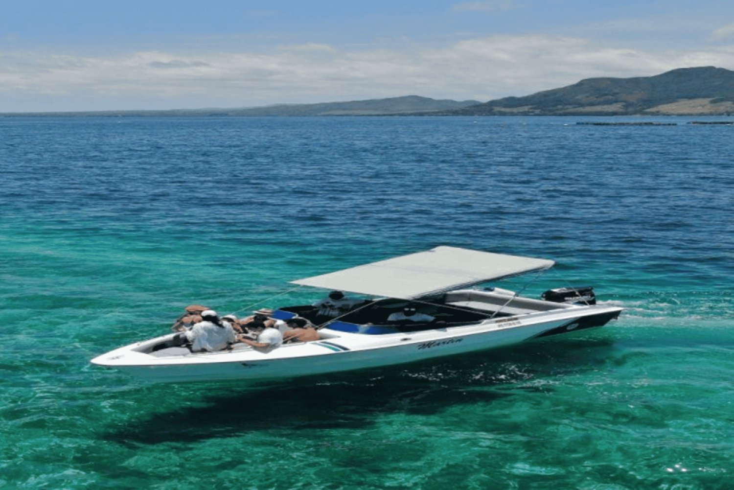 5 Inseln Schnellboot mit Schnorcheln Seeschildkröte + Mittagessen & Getränk