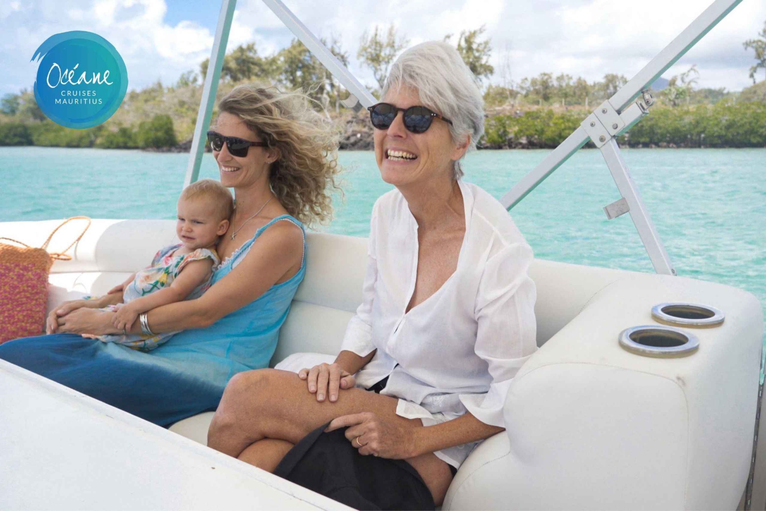 5 Islands Tour: New OCÉANE Privat cruise med pontongbåt