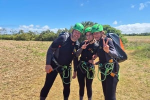 Rapel e Canyoning na Maurícia