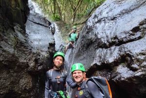 Rapel e Canyoning na Maurícia