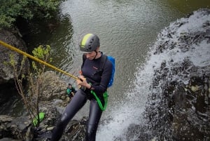 Rapel e Canyoning na Maurícia