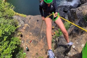 Rapel e Canyoning na Maurícia