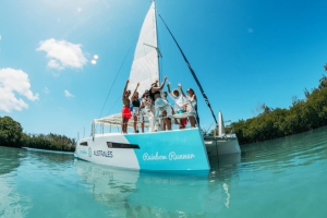 Blue Safari Full Day Catamaran Cruise: North East