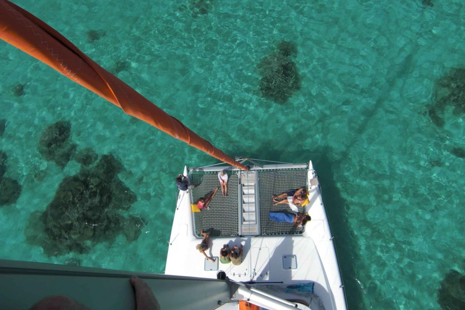 Catamaran cruise to Ile aux Cerfs from Pointe Jerome