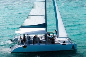 Catamaran Cruise to Ile aux Cerfs & GRSE Waterfall
