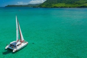 Catamarancruise naar Île aux Cerfs met lunch en drankjes