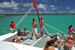 Katamarantur till Ile au Cerfs med lunch och GRSE-vattenfall