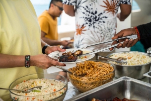 Katamarantur til Ile aux Cerfs med grillfrokost