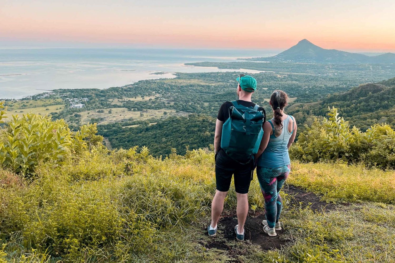 Chamarel: Escursione in montagna al tramonto