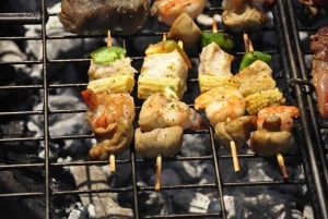 Delfiner, hvaler, snorkling og frokost på Benitiers Island