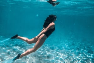 Profitez d'une journée de détente en catamaran à l'île aux Cerfs.
