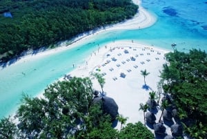 Catamaran privé exclusif pour l'île aux Cerfs avec déjeuner