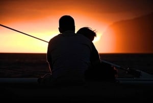 Exclusive Sundowner catamaran with dinner & Transportation