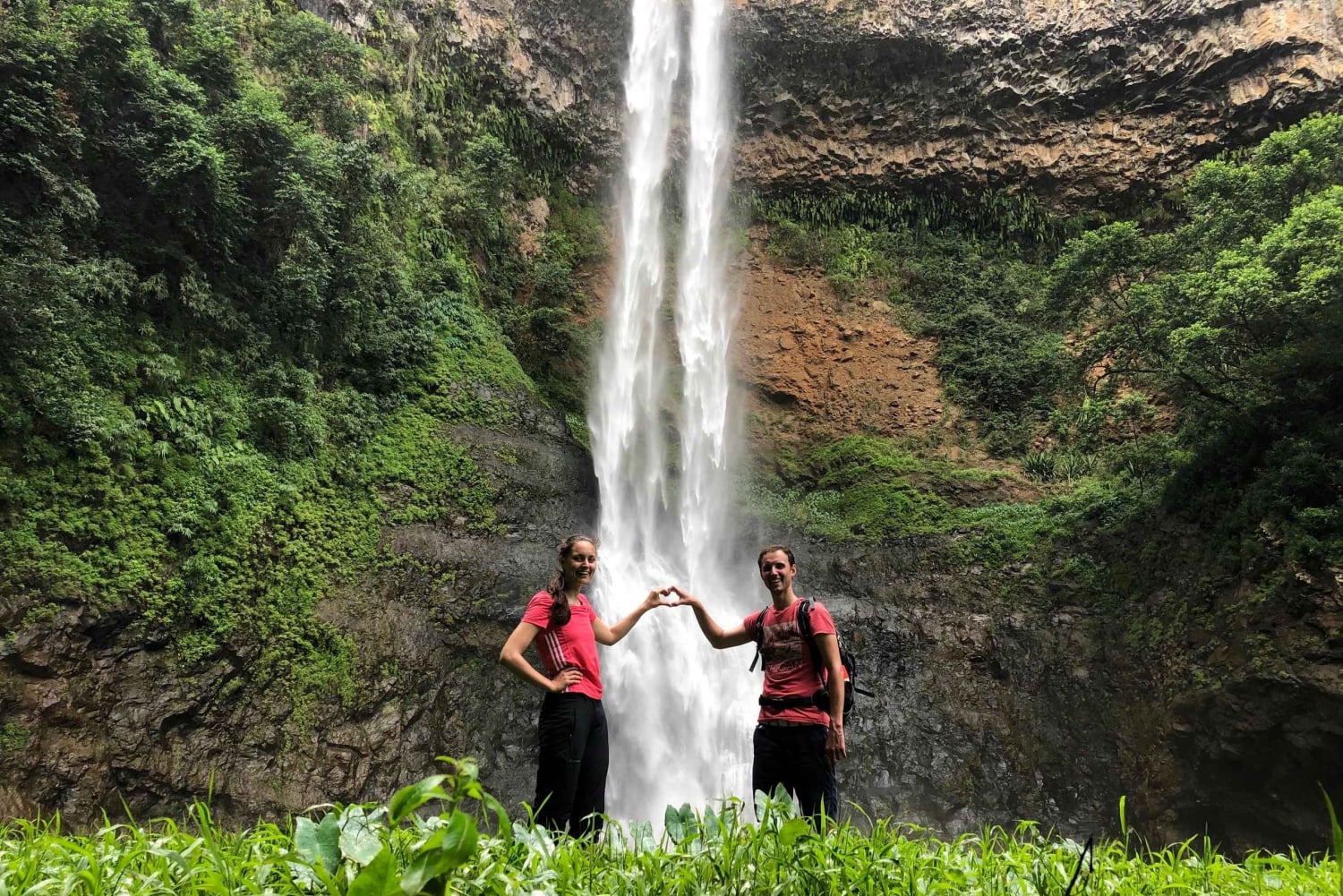 From Chamarel: Waterfall Eco-Hike Adventure