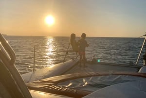 Grand Baie: Privat 4-timmars Premium solnedgångs- och middagskryssning