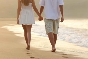 Grand Bay: Honeymoon/Lovers Sunset Tour with Romantic Dinner