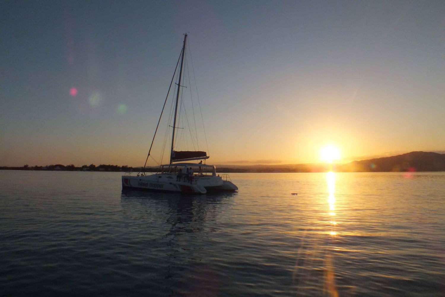 Ile aux Aigrettes: Tour privato in battello al tramonto