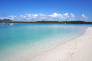 Catamarancruise op Ile Aux Cerfs vanuit Mahebourg