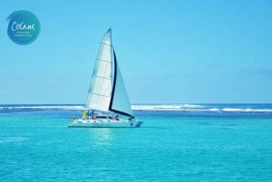 Île aux Cerfs : Croisière en catamaran d'une journée avec déjeuner barbecue