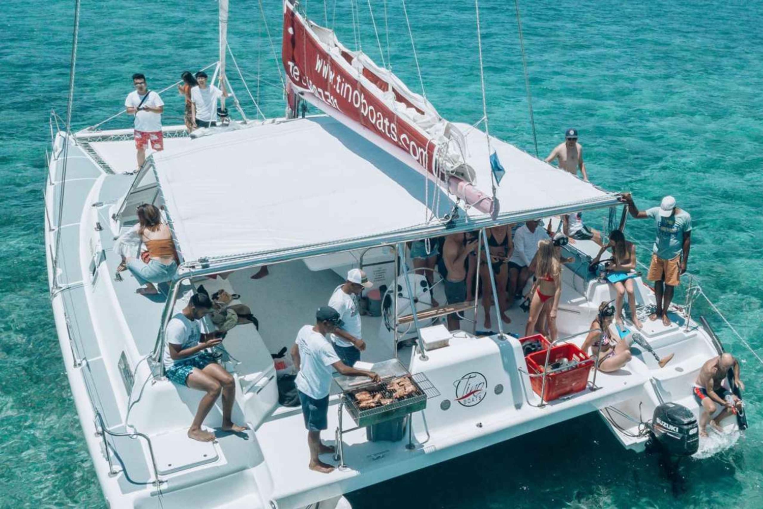 Île aux Cerfs : Croisière d'une journée avec prise en charge et retour à l'hôtel