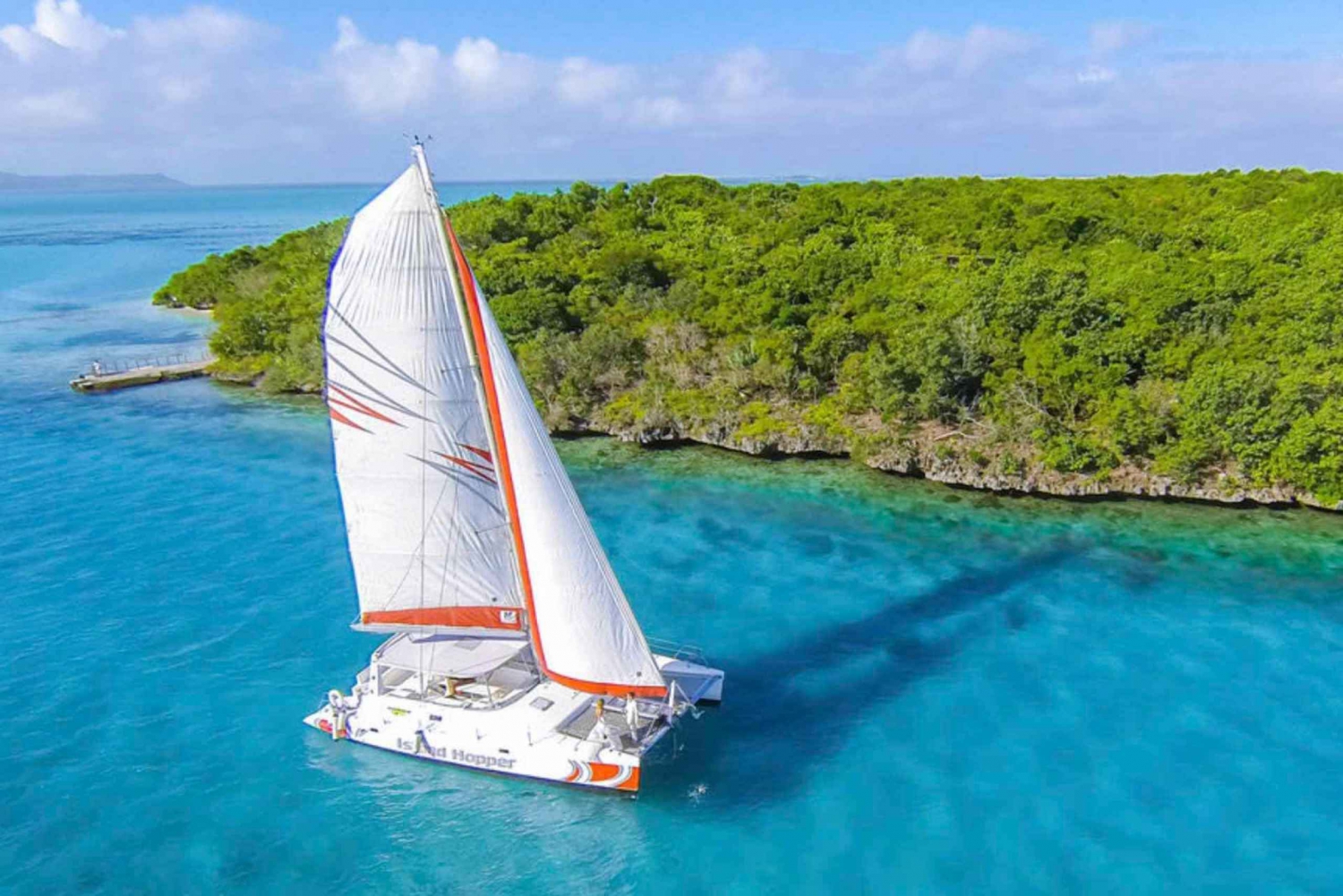 Ile aux Cerfs Mauritius Catamaran Tour (Private)