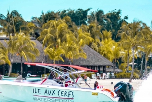 Excursion et transport en bateau rapide sur l'île aux Cerfs : Privé ou partagé