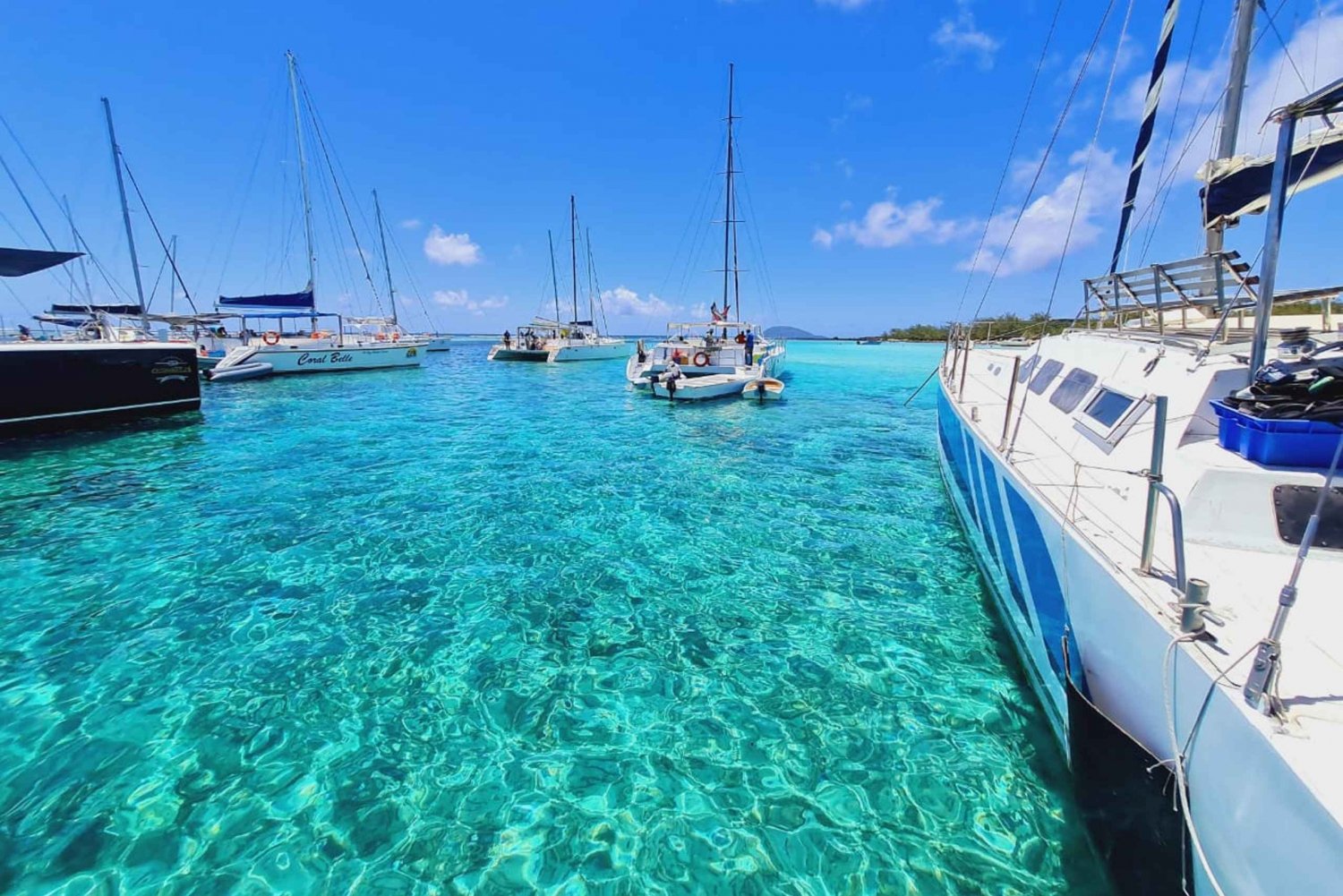 Ilot Gabriel: Crociera in catamarano con snorkeling e pranzo barbecue