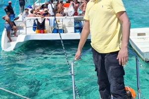 Ilot Gabriel: Katamarankryssning och BBQ-lunch