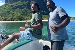 LE MORNE DELFINER SOLUPPGÅNGSTUR