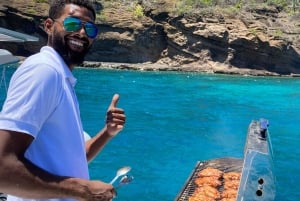 Mauritius: West Coast Catamaran Cruise fra Black River