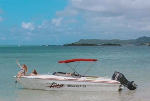 Mauritius: 3H Private Speed Boat Tour with Drinks & Snacks